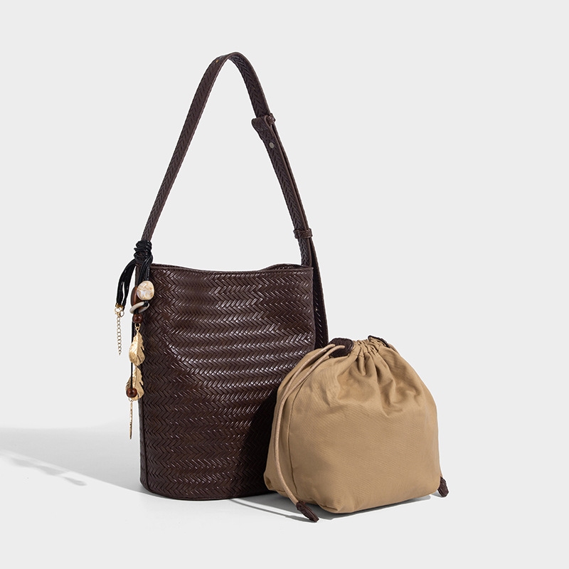 2025 New Unique Bucket Bag Vintage Luxury Premium Shoulder Fashion Bag Women